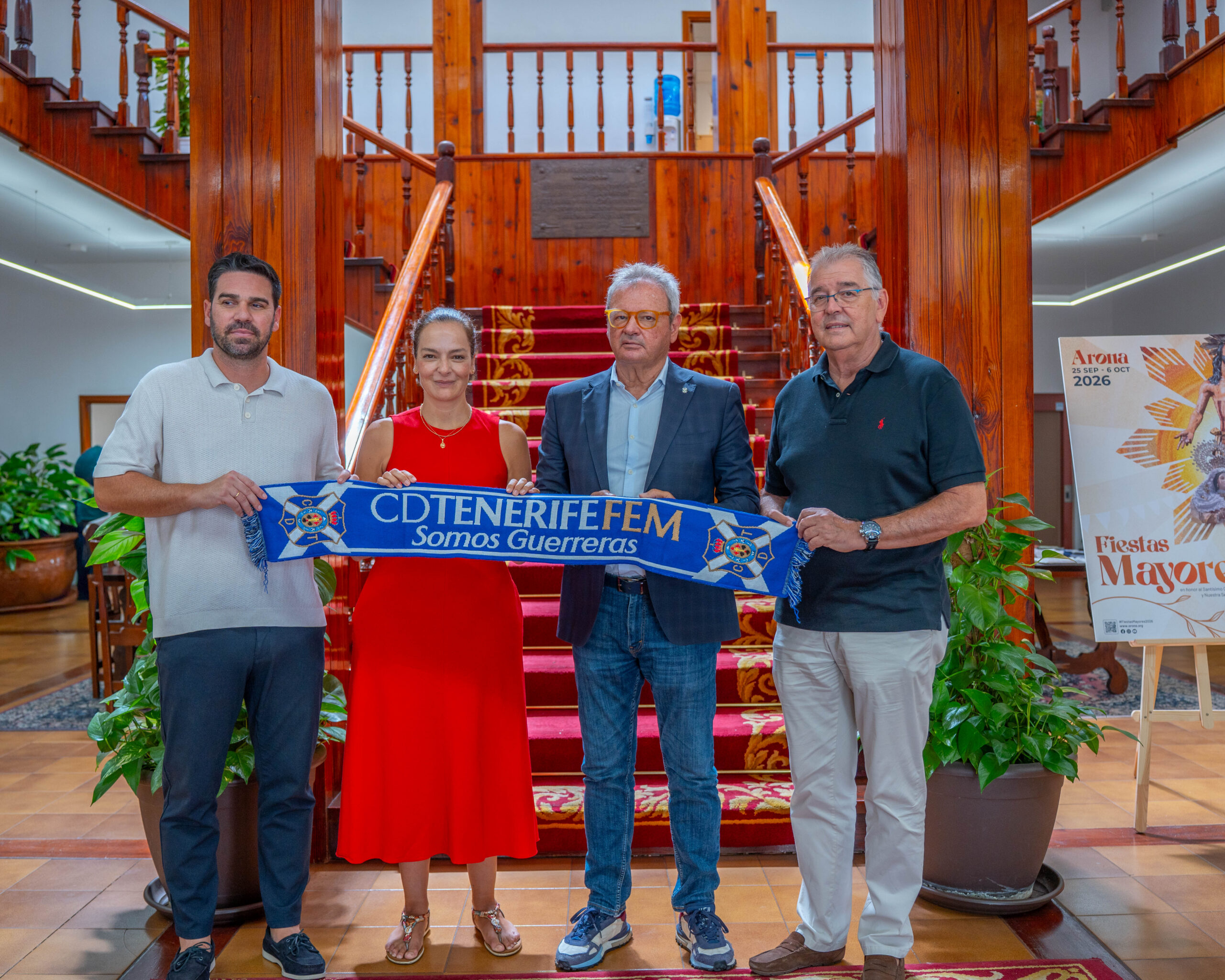 Arona patrocinará al CD Tenerife Femenino durante la temporada 2026/27